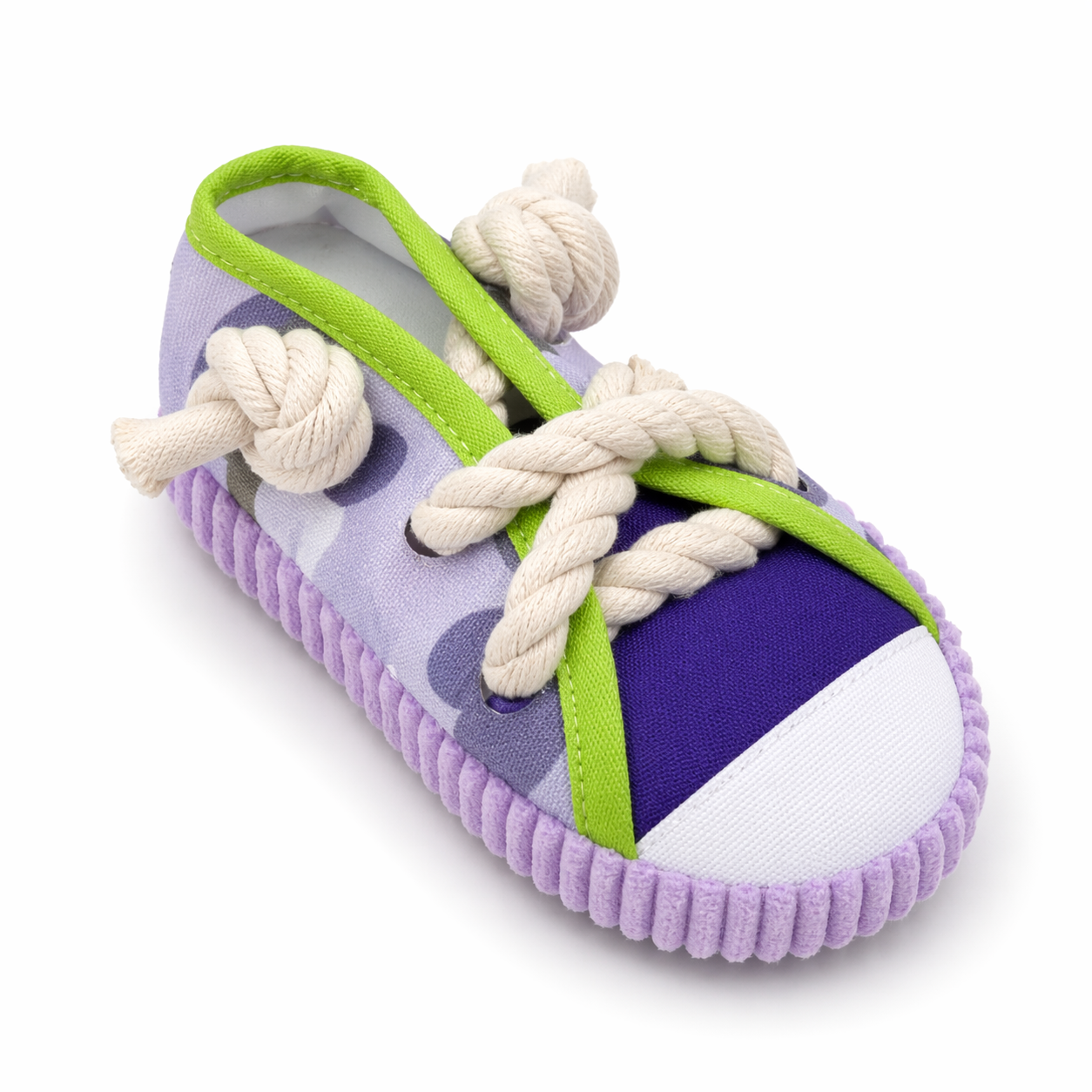 Sneaker Kutyajáték Kötélfűzővel - Lila