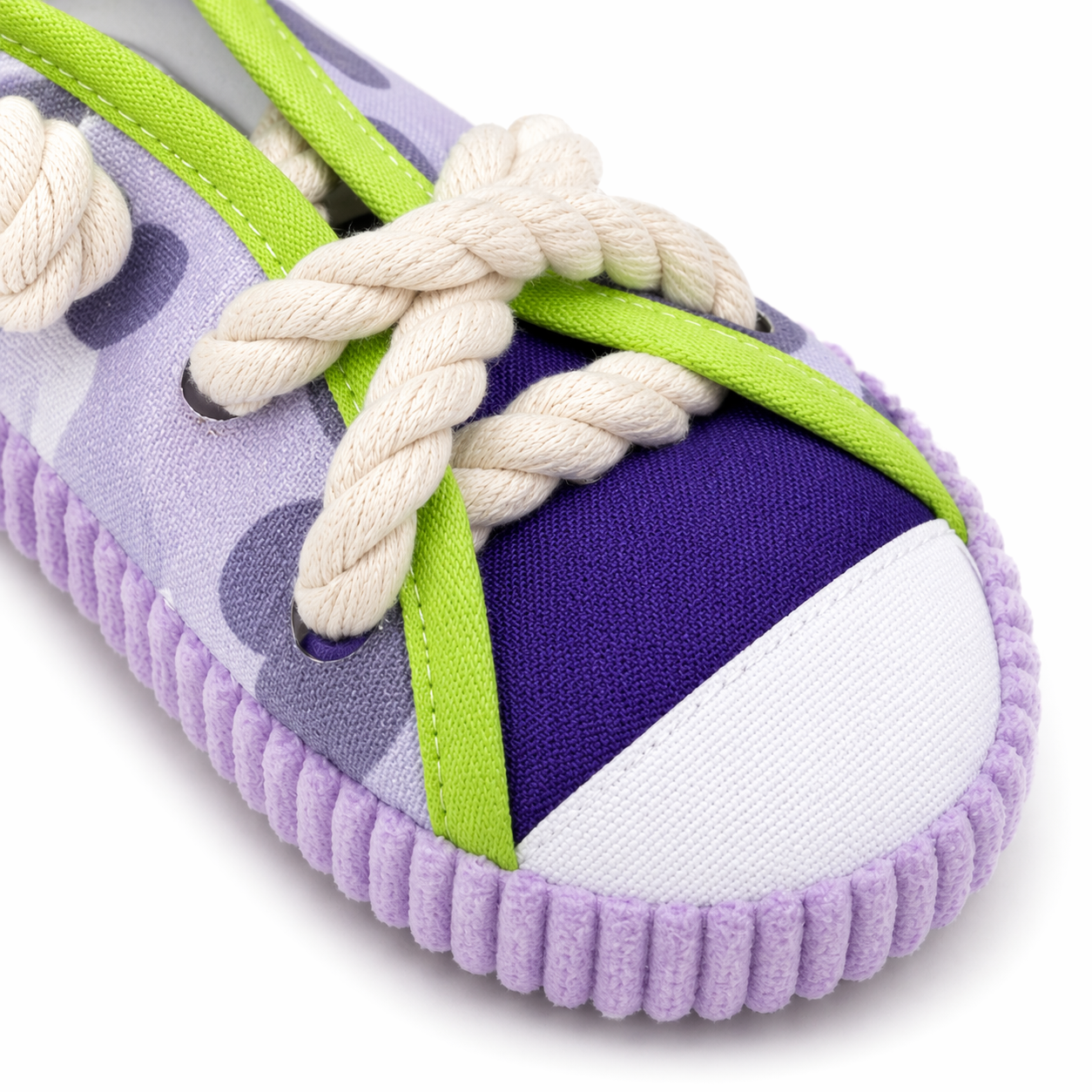 Sneaker Kutyajáték Kötélfűzővel - Lila