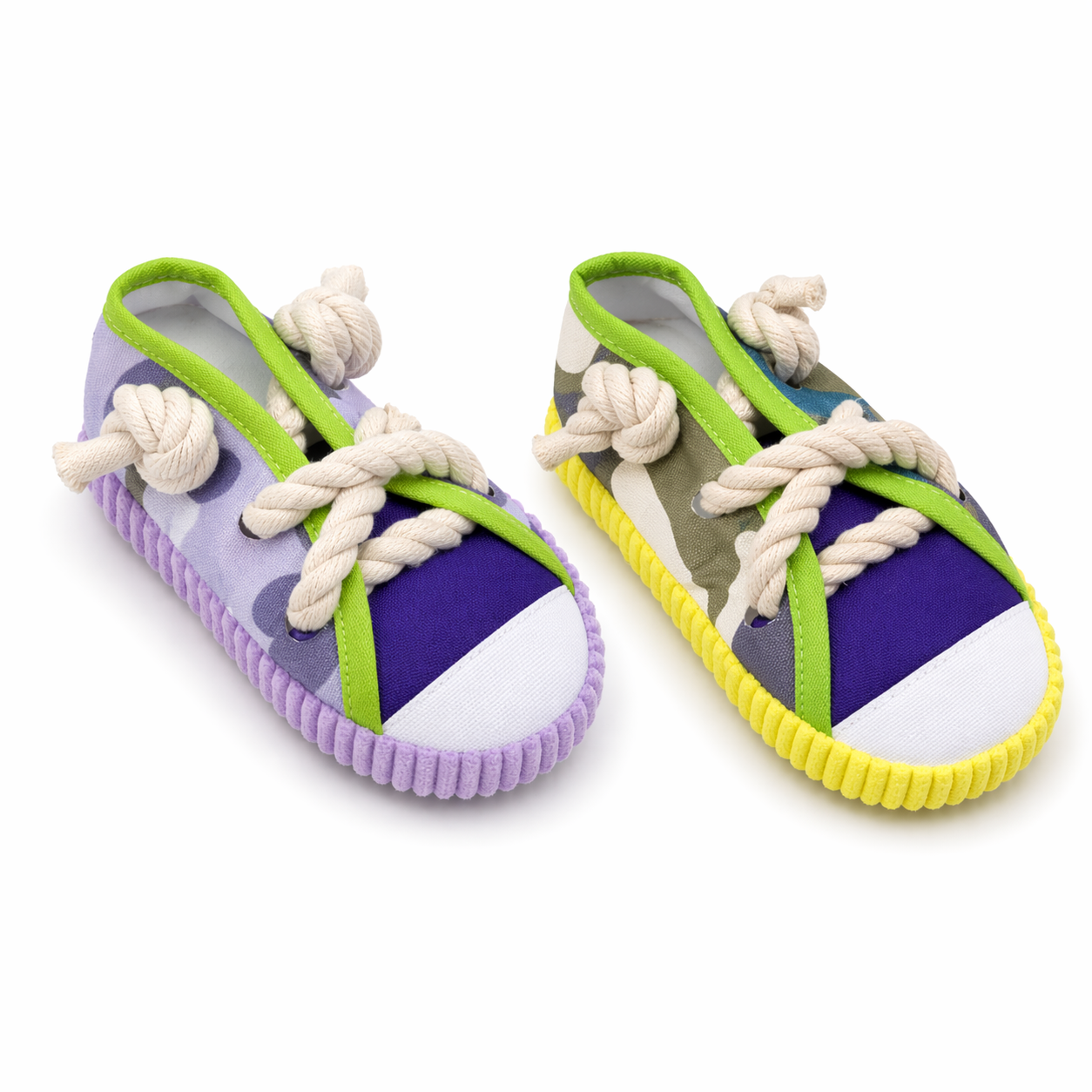 Sneaker Kutyajáték Kötélfűzővel - Lila