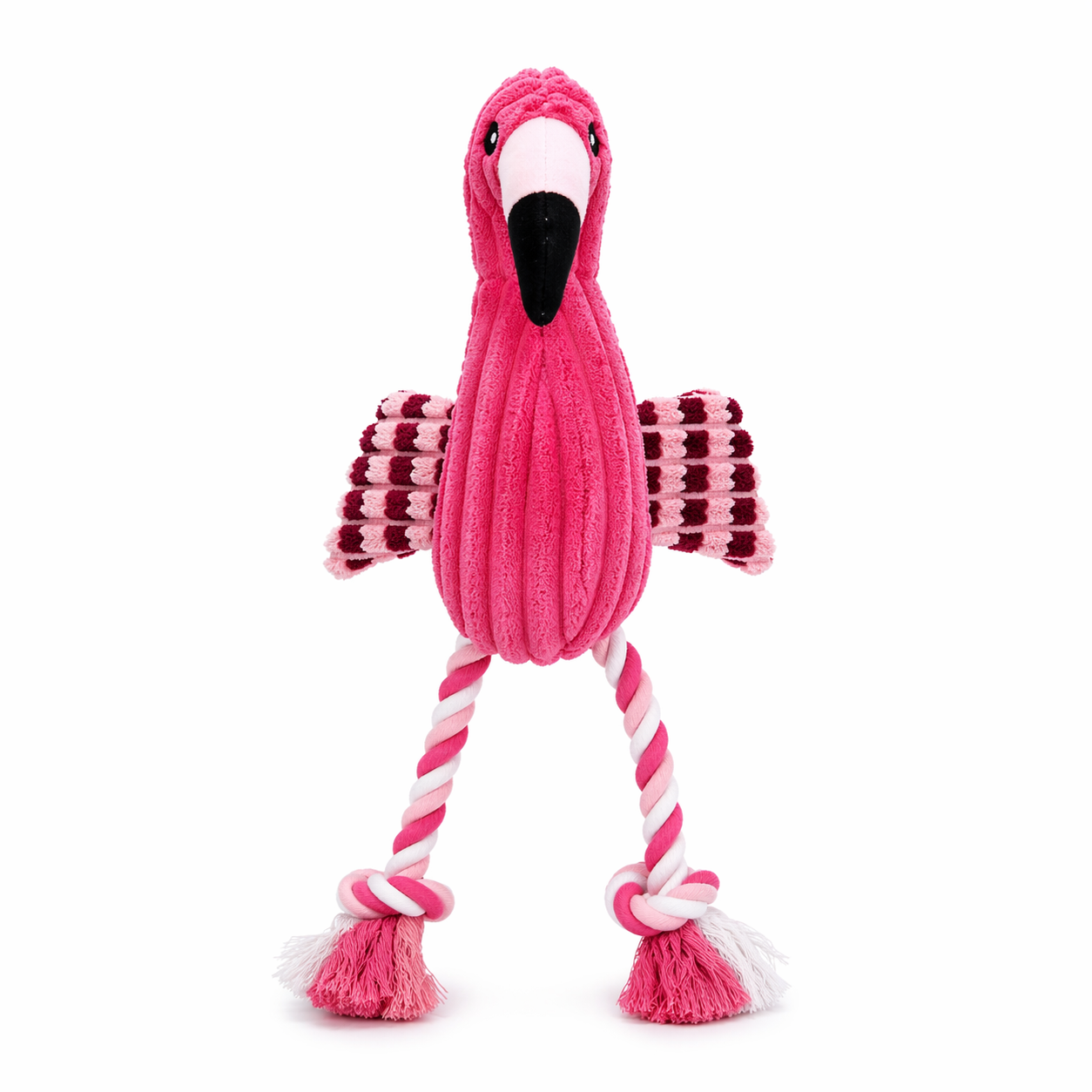 Csipogó Flamingó Kötél Lábakkal - Pink