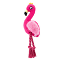 Flamingó Plüss Köteles Játék - Pink