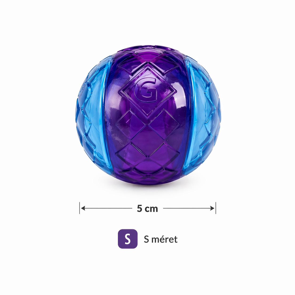 GiGwi Ball - Kék-Lila