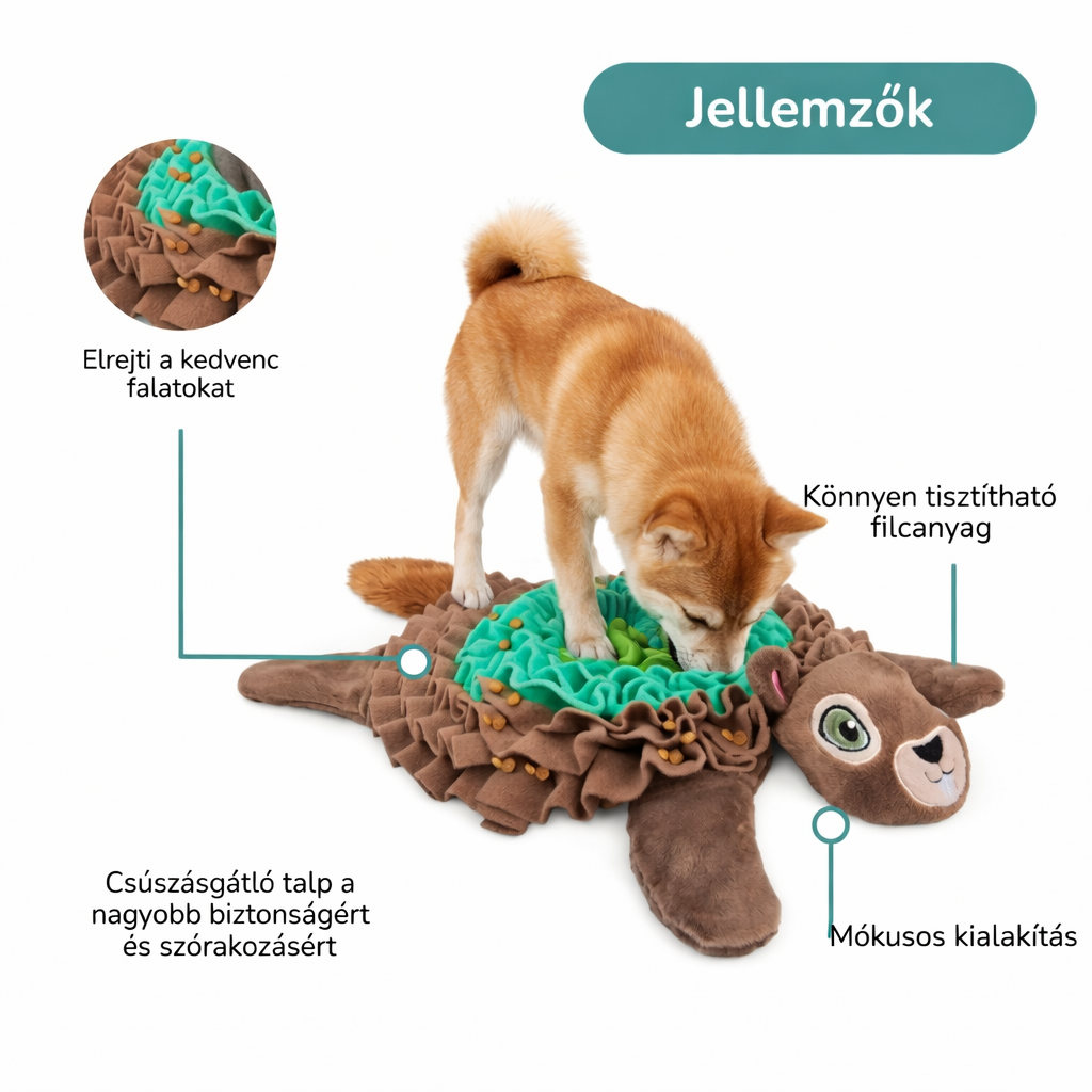 Mókus Szimatoló Matrac – Interaktív Játék