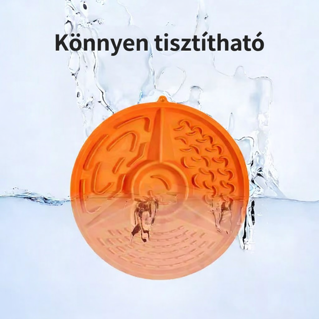 Tapadó Nyalóka Tál - Narancs