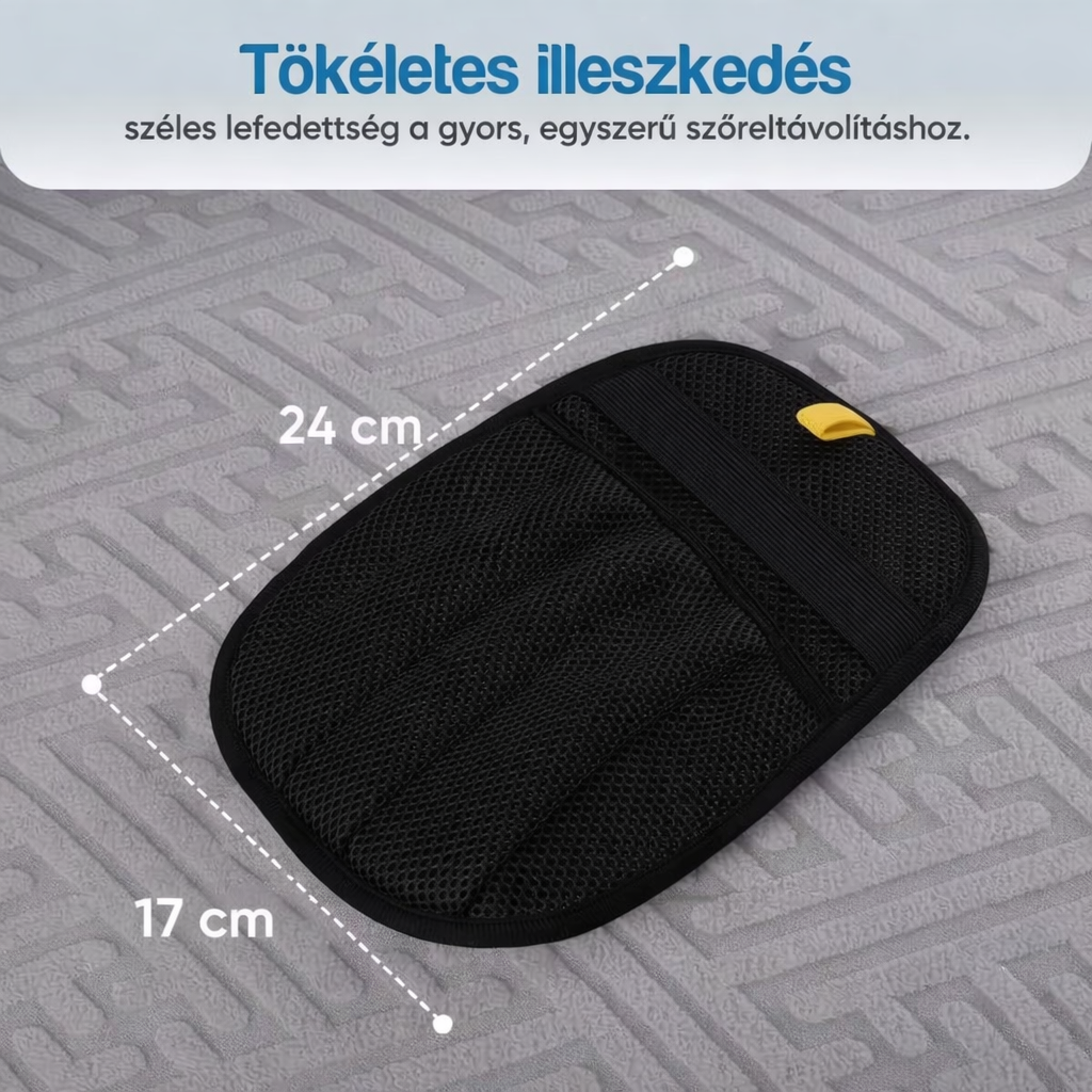 5 Ujjas Szőreltávolító Kesztyű - Fekete